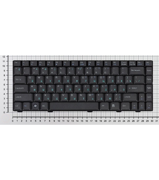 Клавиатура для ноутбука Asus F80 X82 X85 X88 F81 F81S F83SE черная