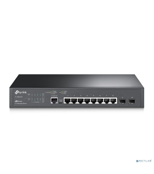 Коммутатор TP-Link SMB TL-SG3210 JetStream 8-Port Gigabit L2 Lite Managed Switch with 2 SFP Slots