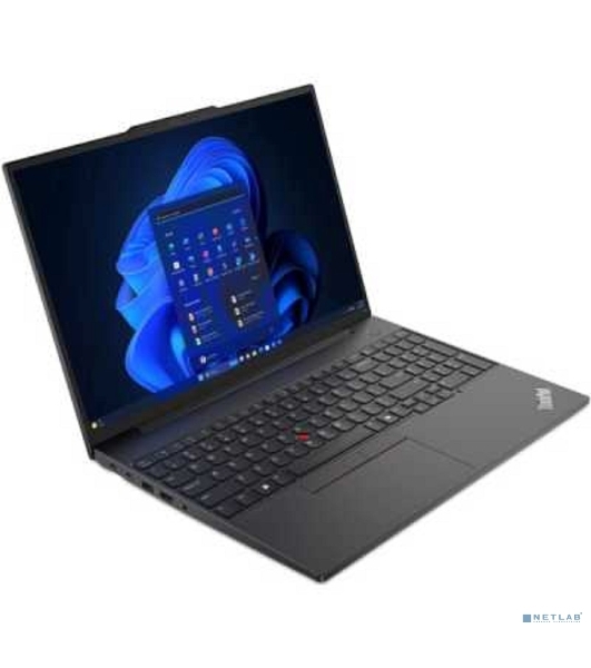 Ноутбук Lenovo ThinkPad E16 G2/16'/IPS/AMD Ryzen 5 7535HS/16Gb/512Gb SSD/AMD Graphics/noOS/черный/1.78kg