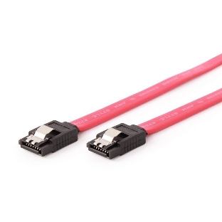 Кабель интерфейсный SATAIII Cablexpert CC-SATAM-DATA-XL, 100 см, 7pin/7pin, защелка, пакет
