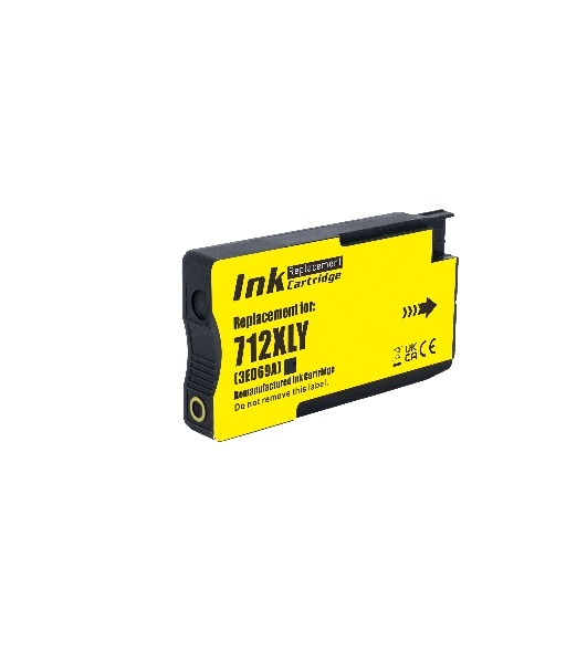 Картридж струйный NVPrint 712 (NV-3ED69A) Yellow для HP DJ T210/T630 (29 мл)