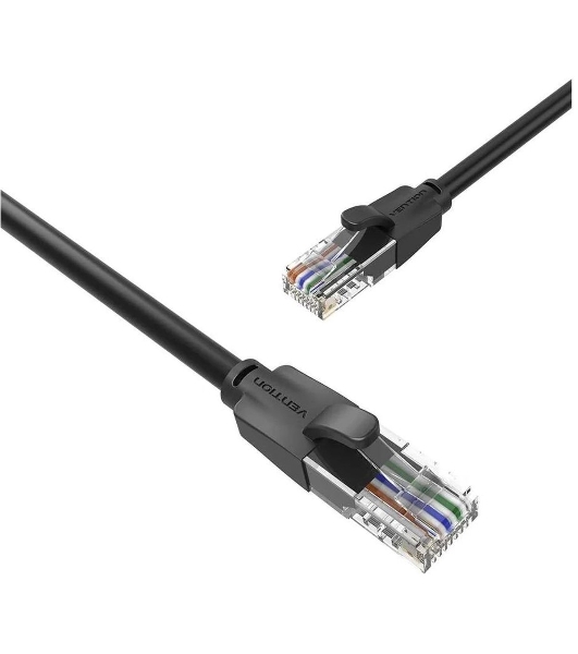 Патч-корд Vention прямой UTP cat.6, RJ45 - 15м. черный