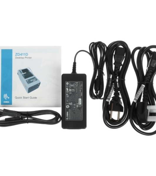 Принтер этикеток термотрансферный Zebra TT ZD220 203 dpi, 102 мм/сек, USB, черный