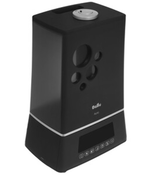 Увлажнитель воздуха Ballu UHB-1500 черный, 40 м², 7.5 л, ионизация, гигростат