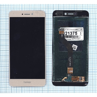 Дисплей для Huawei Honor 8 Lite золотистый