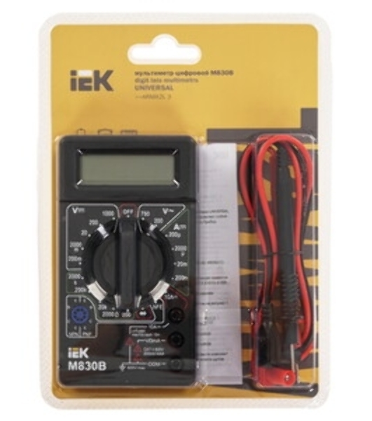 Мультиметр IEK TMD-2B-830 цифровой Universal M830B