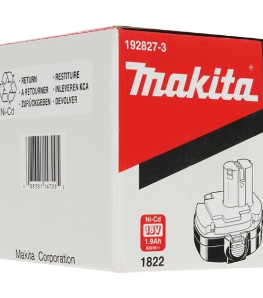 Аккумулятор для Makita (p/n: 1822, 192827.3), 2,0Ah 18V Ni-Cd