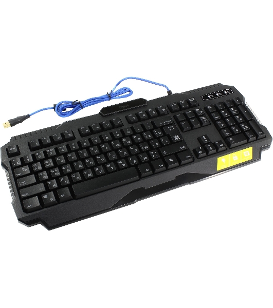 Клавиатура проводная Defender Legion GK-010DL RU, USB, черный