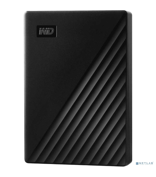 Внешний HDD 2.5' Western Digital My Passport, 5TB, USB 3.2 Gen 1 Type-A, 5400 rpm, черный