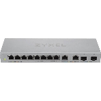 Коммутатор Zyxel XGS1010-12-ZZ0102F 8x1 Гбит/с 2x2.5 Гбит/с 2SFP+ неуправляемый, фото12