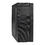 Компьютерный корпус Miditower ExeGate AA-440-UNS500 (ATX, БП UNS500 с вент. 12см, 2*USB, аудио, черный), фото7