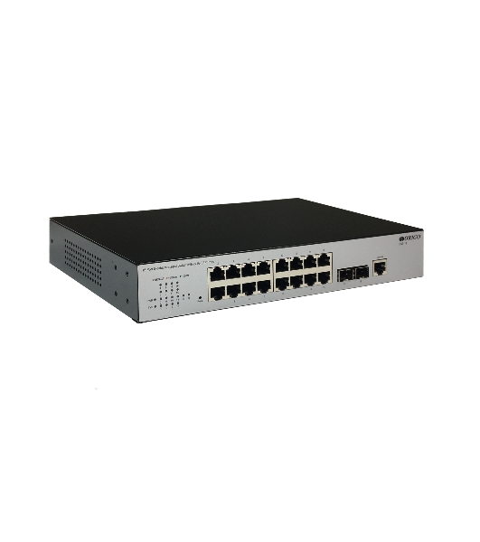 Коммутатор управляемый ORIGO L2 16x1000Base-T, 2x1000Base-X SFP, консольный порт RJ-45, комплект для установки в 19' стойку