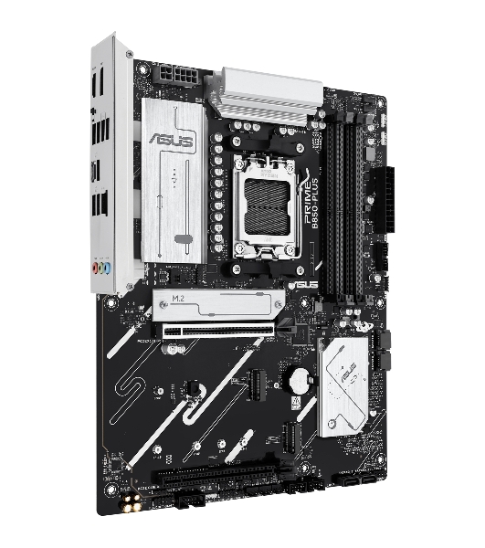 Материнская плата ASUS PRIME B850-PLUS, AM5, AMD B850, 4xDDR5, 4xSATA, 3xM.2, 1xPCIe 5.0 x16, 1xPCIe 4.0 x16, 1xDP, 1xHDMI, 1x2.5Gb LAN, 4xUSB-A 10Gbps, 1xUSB-C 10Gbps, 2xUSB-A 5Gbps, 2xUSB-A 2.0, 3x3.5 мм, 7.1, ATX