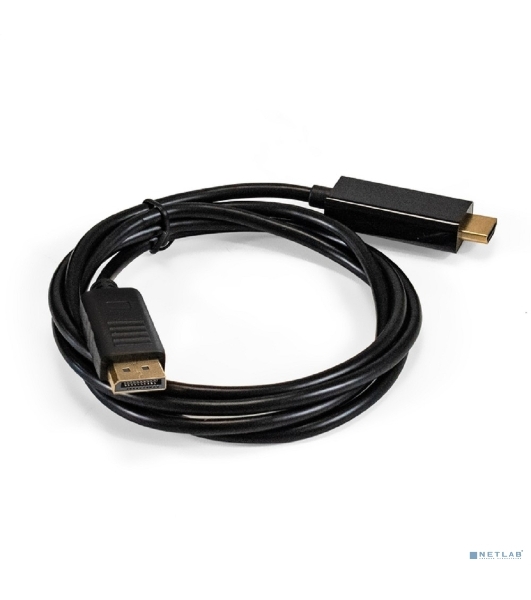 Кабель DisplayPort-HDMI ExeGate EX-CC-DP-HDMI-1.5 (20M/19M, 1,5м, экран)