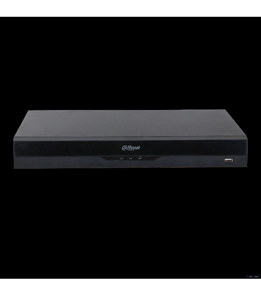 Dahua DHI-NVR5232-EI2 32-канальный IP-видеорегистратор 4K, H.265+ и ИИ 448 Мбит/с; 2 SATA III до 20Тбайт; 1 HDMI (8K), 1 VGA; 1 RJ45 1000 Мбит/с; тревожные вх./вых.: 4/2