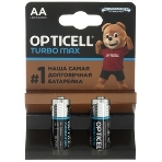 Батарея Opticell Turbo MAX LR6 AA (12шт) блистер, фото2