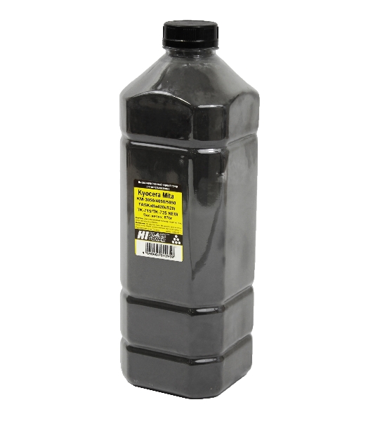 Тонер Kyocera KM-3050/4050/5050 (Hi-Black) TK 715, 870 г, канистра
