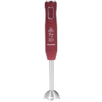 Блендер погружной Willmark WHB-1250PS (500Вт,рег.скор,турбо режим,Soft touch, измельчитель,бордовый), фото4