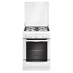 Плита газовая Gefest ПГ 6100-02 0009 белый, конфорок 4 шт, духовка 52 л, 60 см x 85 см x 60 см, фото 1
