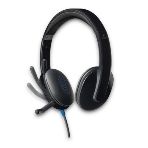 Гарнитура Logitech USB Headset H540 чёрный, проводная, USB, фото14