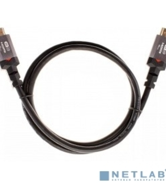 Кабель Telecom TCG365-1M HDMI 19M/M,ver. 2.1, 8K@60 Hz 1m метал разъемы, Telecom TCG365-1M
