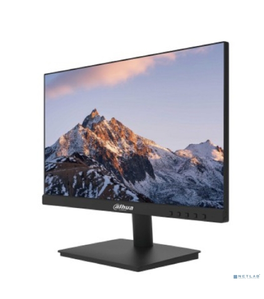 Монитор 21.5' Dahua DHI-LM22-A211Y IPS 1920x1080, 120 Гц (оверклок), 1 мс (MPRT), 16:9, 250 кд/м², VGA, HDMI 1.4, HDR10, черный