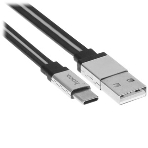 Кабель USB 2.0 HOCO X25, AM/Type-C, черный, 1м, фото4