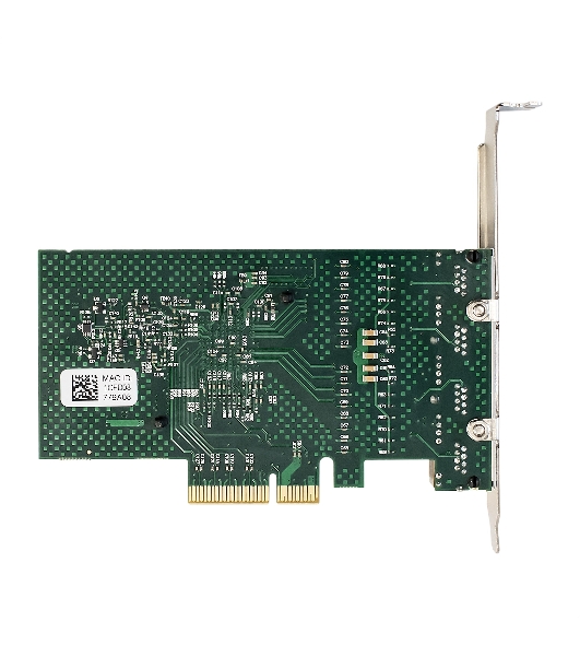 Сетевой адаптер ExeGate EXE-BCM5719 (PCI-E x4 v2.0, порты 4xRJ45, 10/100/1000Mbps, Gigabit Chipset Broadcom BCM5719)