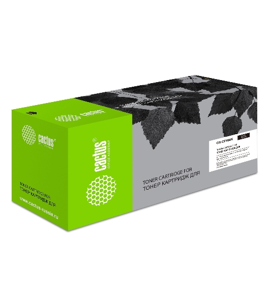 Картридж лазерный Cactus CS-CF460X черный (27000 стр.) для HP Color LJ Enterprise M652dn/M653dn/M681dh