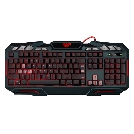 Клавиатура проводная Defender Doom Keeper GK-100DL RU, USB, черный, фото4