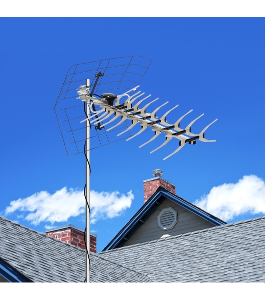 ТВ антенна наружная Rexant 'Активная' для цифрового ТВ DVB-T2, RX-413