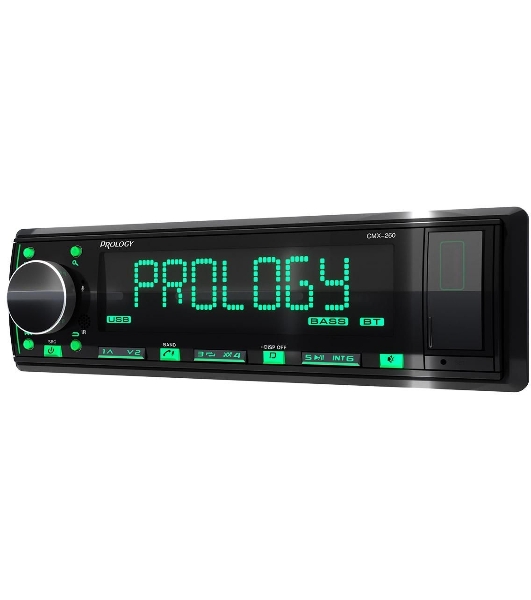 Автомагнитола Prology CMX-260, 1 DIN, Bluetooth, USB Type-A, AUX, пульт ДУ