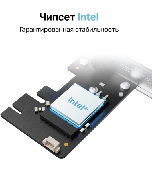 Сетевой адаптер Wi-Fi + Bluetooth Mercusys MA80XE AX3000 PCI Express (ант.внеш.несъем.) 2ант.