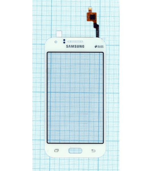 Сенсорное стекло (тачскрин) для Samsung Galaxy J1 SM-J100, белое