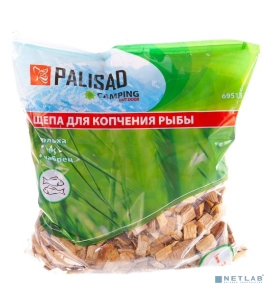 Щепа для копчения рыбы Camping Palisad (ольха+бук+чабрец)