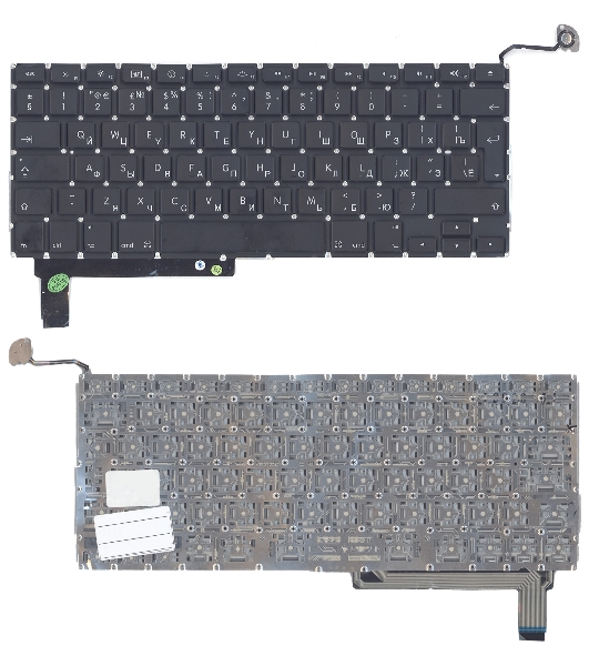 Клавиатура для ноутбука MacBook A1286 с SD большой ENTER