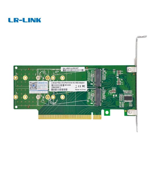 Сетевой адаптер LR-LINK PCIE 4-PORT M.2 LRNV95NF-L