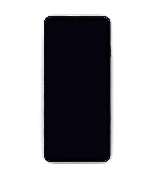 Дисплей для Samsung Galaxy M12 SM-M127 в сборе с тачскрином и рамкой черный