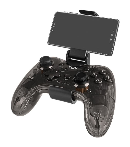 Геймпад SVEN GC-5050 черный Bluetooth Беспроводной виброотдача обратная связь (в компл.:держатель для смартфона/кабель USB) (SV-016029)