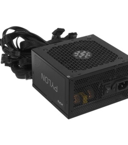 Блок питания ADATA XPG PYLON 750 (PYLON750B-BKCEU), 750 Вт, 120мм, 80 PLUS Bronze, 120мм, черный