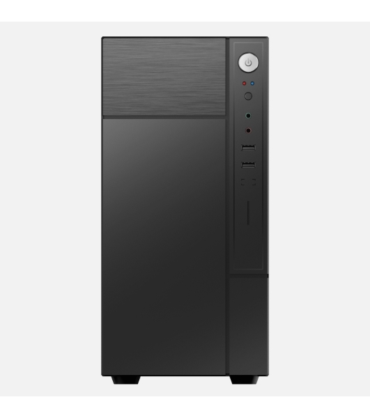 Компьютерный корпус Case Forza mATX case, black, w/PSU 450W 12cm, w/2xUSB3.0, w/pwr cord, w/o FAN