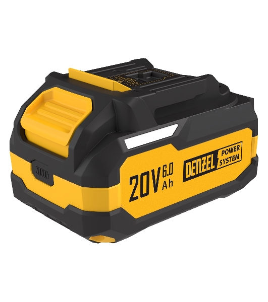 Батарея аккумуляторная Denzel BH-20-6.0, Li-Ion, USB, 20 В, 6,0 Ач