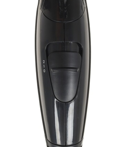 Фен GA.MA GH0201 EOLIC MINI CX черный, 1600 Вт, компактный, ионизация
