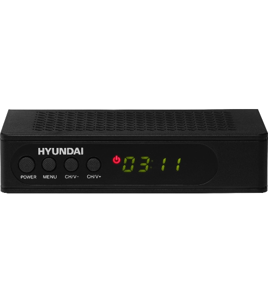 Цифровой TV ресивер HYUNDAI H-DVB240 черный
