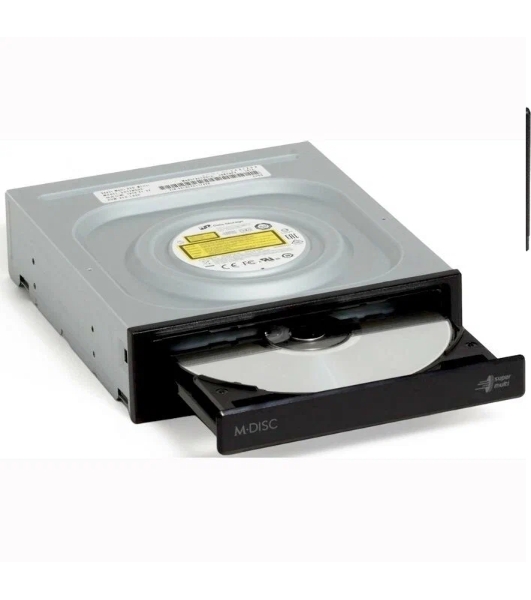 Оптический привод DVD-RW LG GH24NSD5 (SATA, черный) OEM