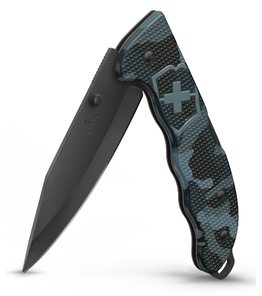 Нож перочинный Victorinox Evoke BSH Alox Navy (0.9425.DS222) 136мм 4функц. синий камуфляж подар.коробка