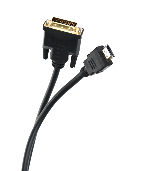 Кабель HDMI to DVI-D (19M -25M) 2м, TV-COM LCG135E-2M