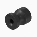 Изоляторы Werkel Vintage 100 шт (черный матовый) W6433408, фото 1