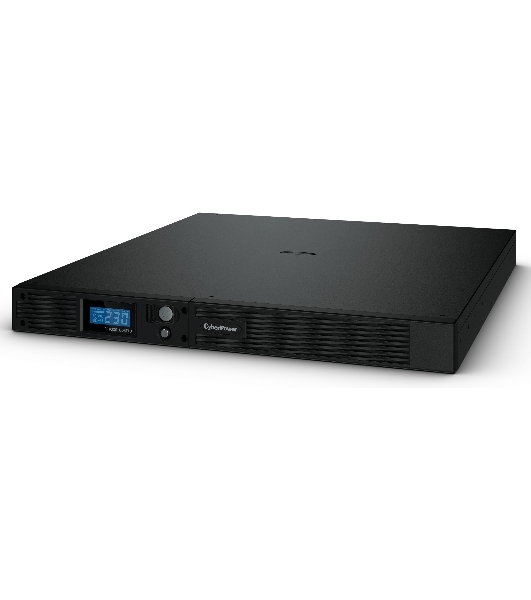 Источник бесперебойного питания CyberPower PR1000ELCDRT1U/1000 ВА/800 Вт/USB/RS-232/EPO/SNMPslot/6 x IEC 320 C13 (компьютерная)