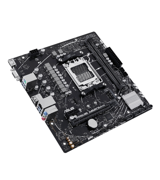 Материнская плата ASUS PRIME A620M-K, AM5, AMD A620, 2xDDR5, 4xSATA, 1xM.2, 1xPCI-E 4.0 x16, 1xPCI-E x1, 1xHDMI, 1xVGA, 1x 1Gb LAN, 4xUSB-A 3.2 Gen 1, 2xUSB-A 2.0, 3x3.5 мм, 7.1, Micro-ATX
